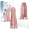 image:imageAquaSonic Aqua Flosser PRO  Rechargeable Electric Cordless Water Flosser for Teeth Gums amp Tongue  Waterproof Modern Design 300ml Large Tank 3 Modes 6 Jet Tips Deluxe Tongue Nozzle  Optic WhiteRose Gold